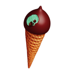 Cono Bola Menta 80g x 14 unidades