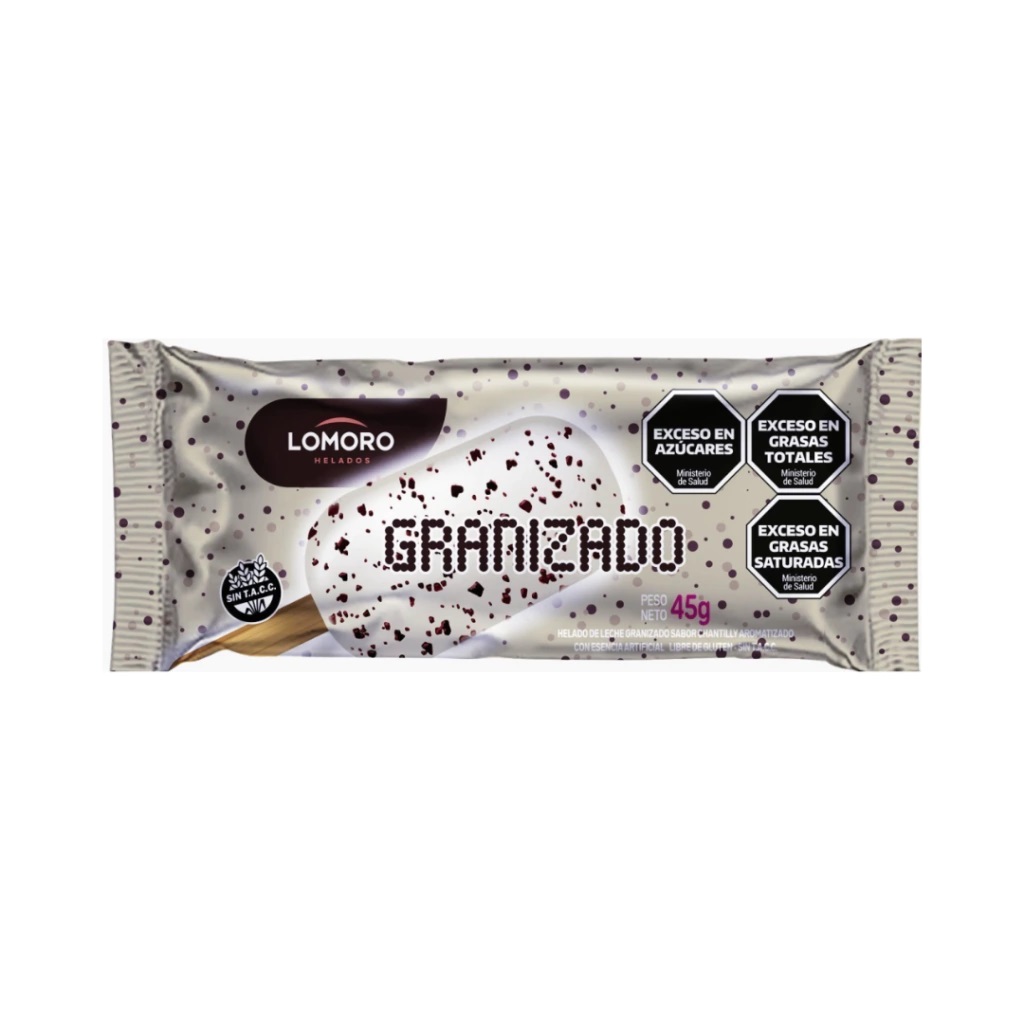 Palito Crema Granizado 45g x 20 unidades